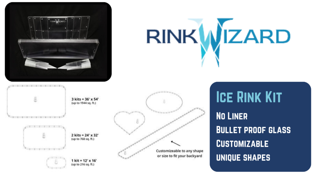 Rink Wizard Backyard Ice Rink Kits